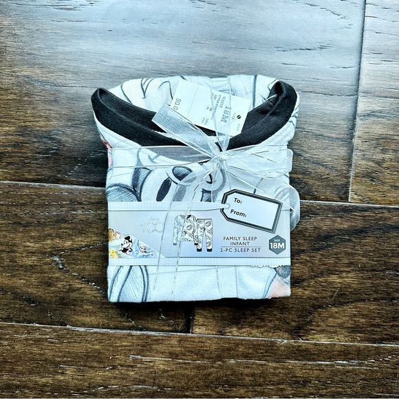 Disney 100 Character Mash Up Target Toddler Pajamas 18 months - Picture 4 of 5